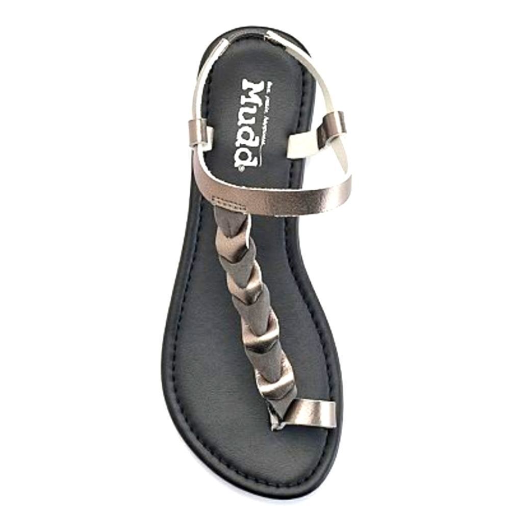 Gorg women's braided faux-suede sandals sz 9-10